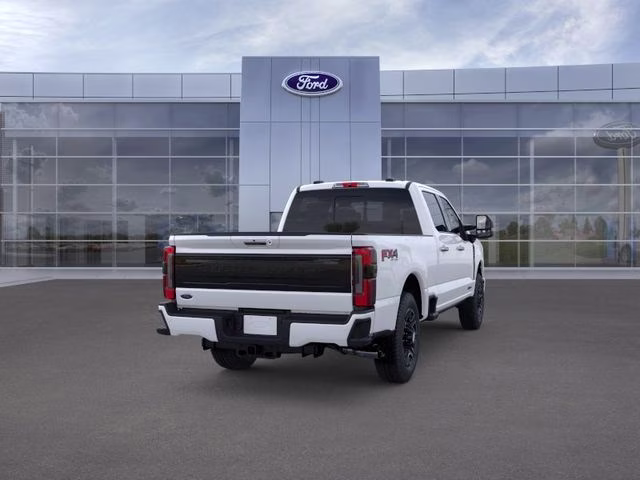 2026 White Metallic Ford Super Duty F-250 SRW Platinum 4X4 Truck