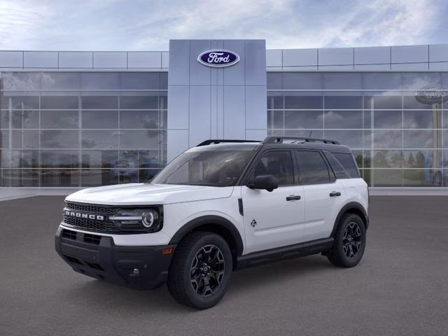 2026 Oxford White Ford Bronco Sport Outer Banks 4X4 SUV