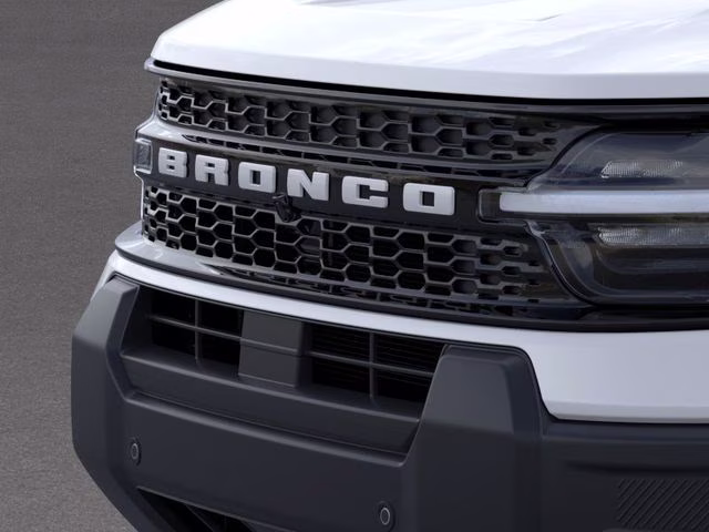 2026 Oxford White Ford Bronco Sport Outer Banks 4X4 SUV