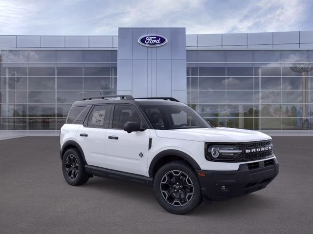 2026 Oxford White Ford Bronco Sport Outer Banks 4X4 SUV