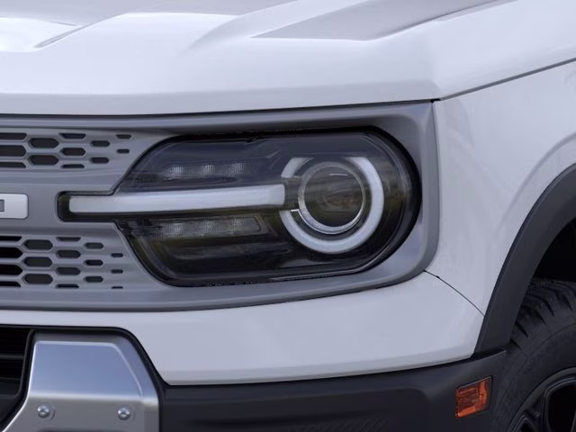 2026 White Metallic Ford Bronco Sport Badlands 4X4 SUV