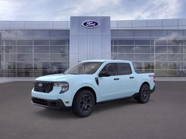 2026 Light Blue Ford Maverick XLT AWD Truck
