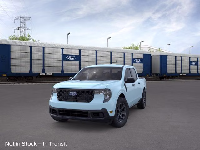 2026 Light Blue Ford Maverick XLT AWD Truck
