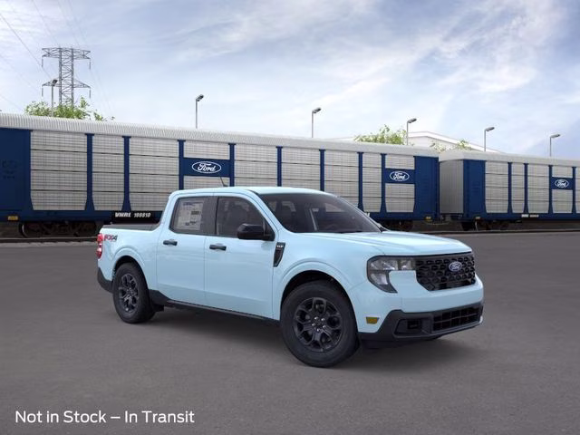 2026 Light Blue Ford Maverick XLT AWD Truck