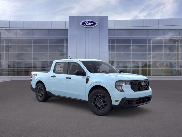 2026 Light Blue Ford Maverick XLT AWD Truck
