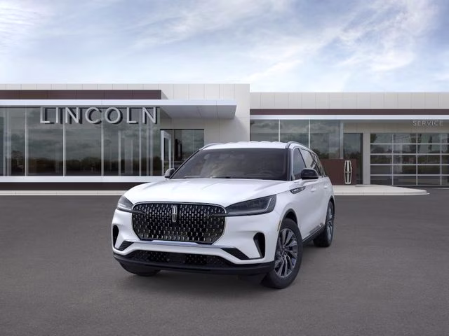 2026 White Metallic Lincoln Aviator Premiere RWD SUV