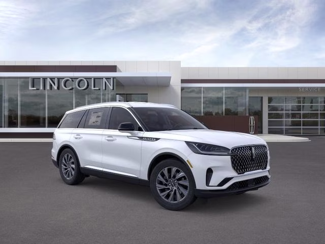 2026 White Metallic Lincoln Aviator Premiere RWD SUV