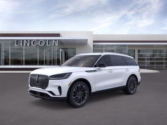 2026 White Metallic Lincoln Aviator Reserve RWD SUV