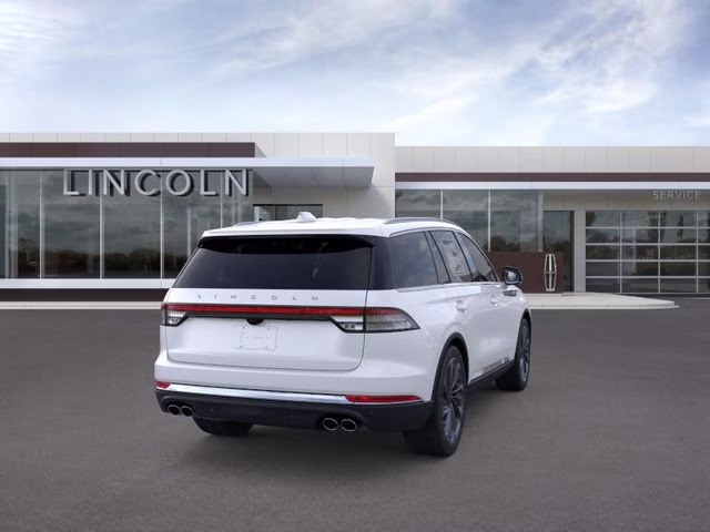 2026 White Metallic Lincoln Aviator Reserve RWD SUV