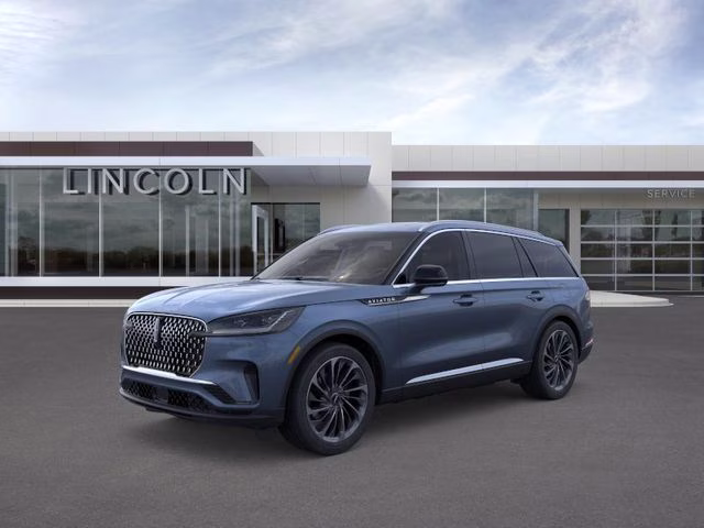 2026 Blue Metallic Lincoln Aviator Reserve RWD SUV