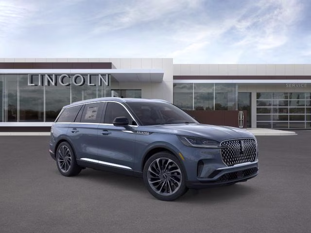 2026 Blue Metallic Lincoln Aviator Reserve RWD SUV