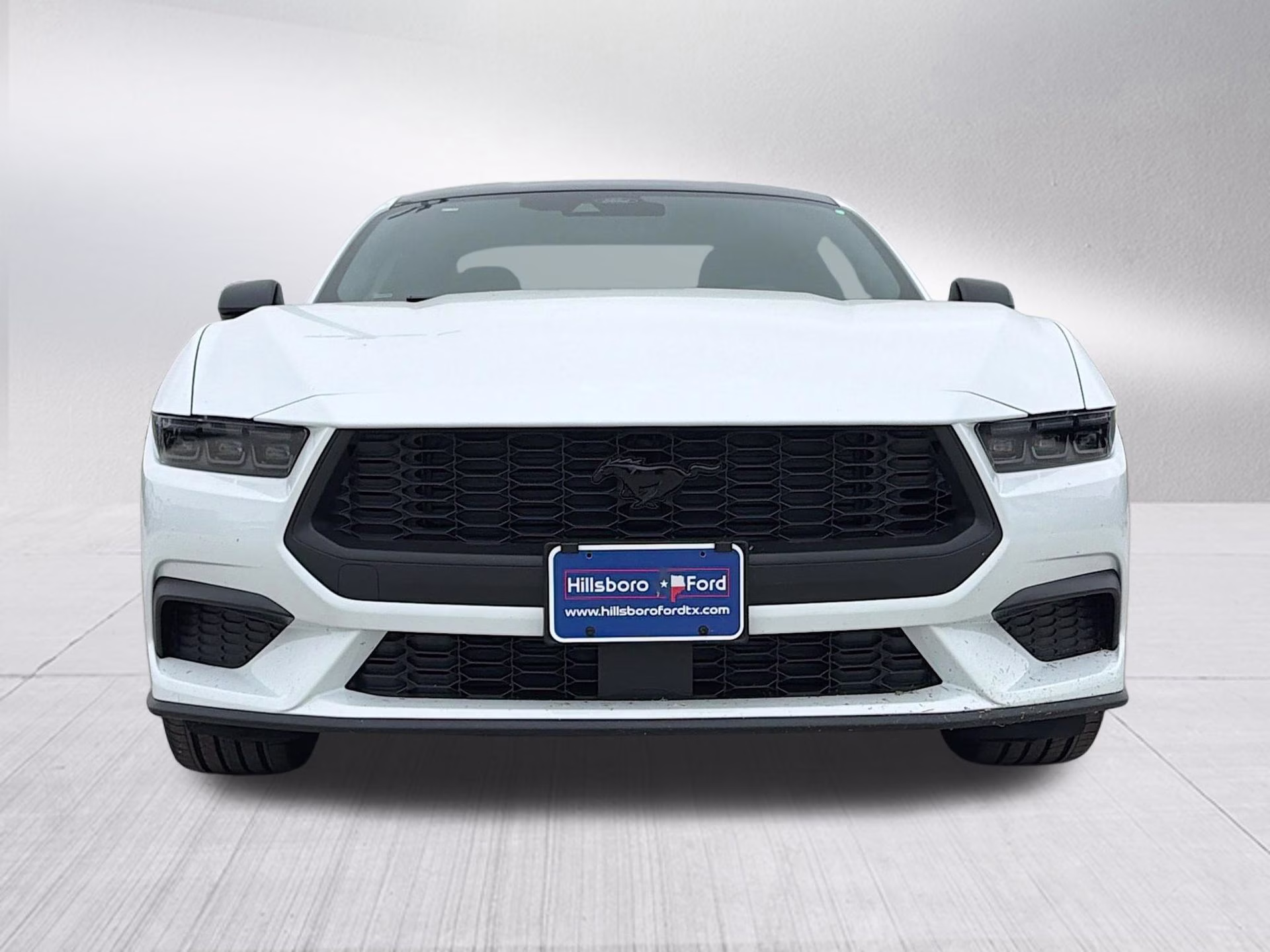 2026 Oxford White Ford Mustang EcoBoost RWD Coupe