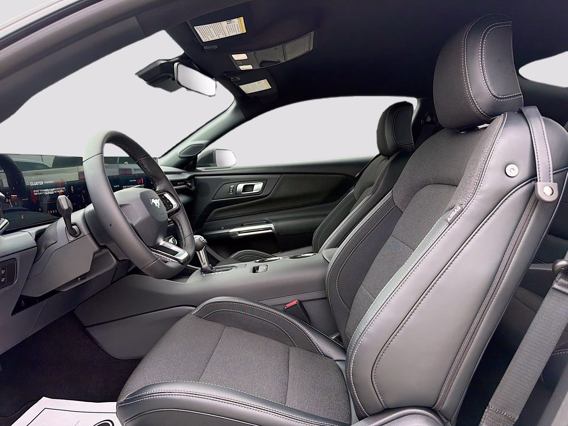 2026 Oxford White Ford Mustang EcoBoost RWD Coupe