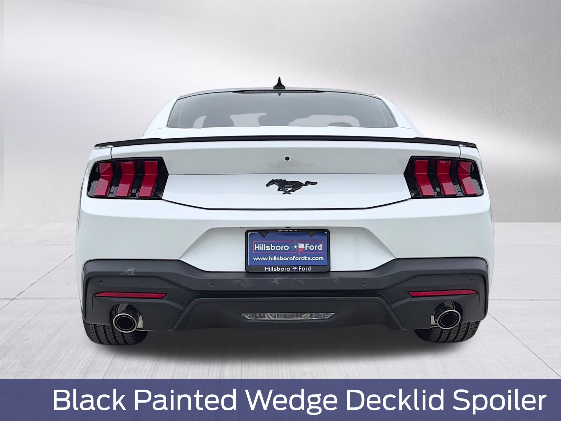 2026 Oxford White Ford Mustang EcoBoost RWD Coupe
