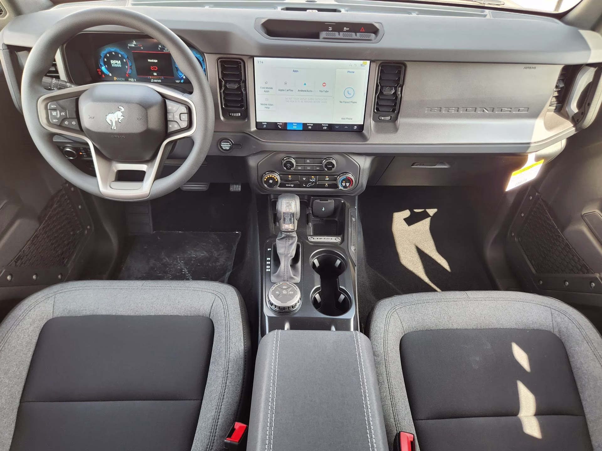 2025 Shadow Black Ford Bronco Base 4X4 SUV