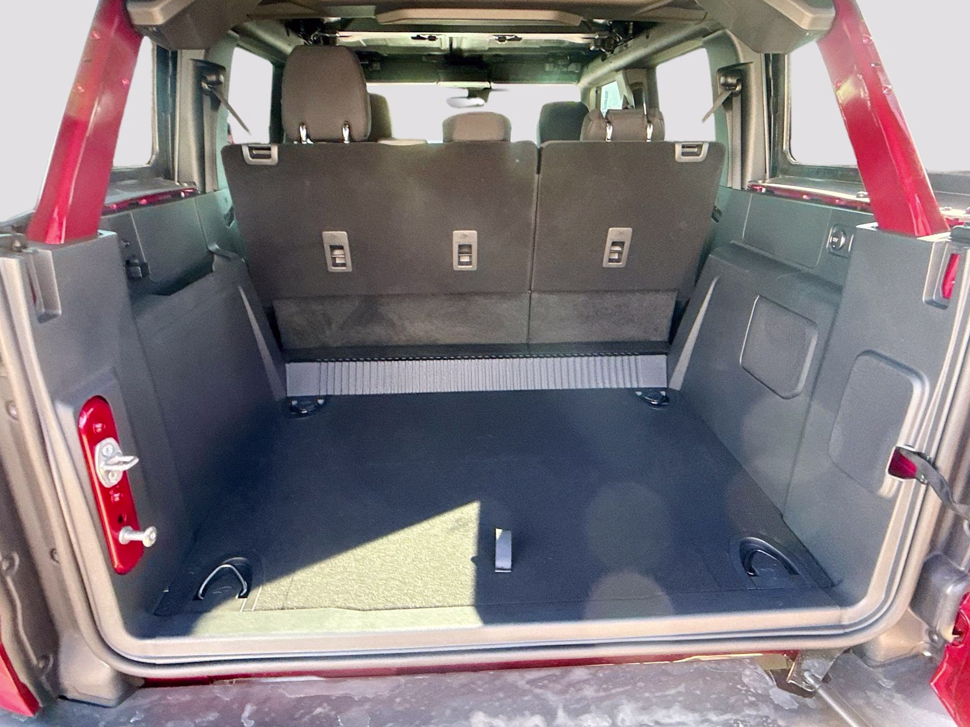 2025 Ruby Red Metallic Tinted Clearcoat Ford Bronco Big Bend 4X4 SUV