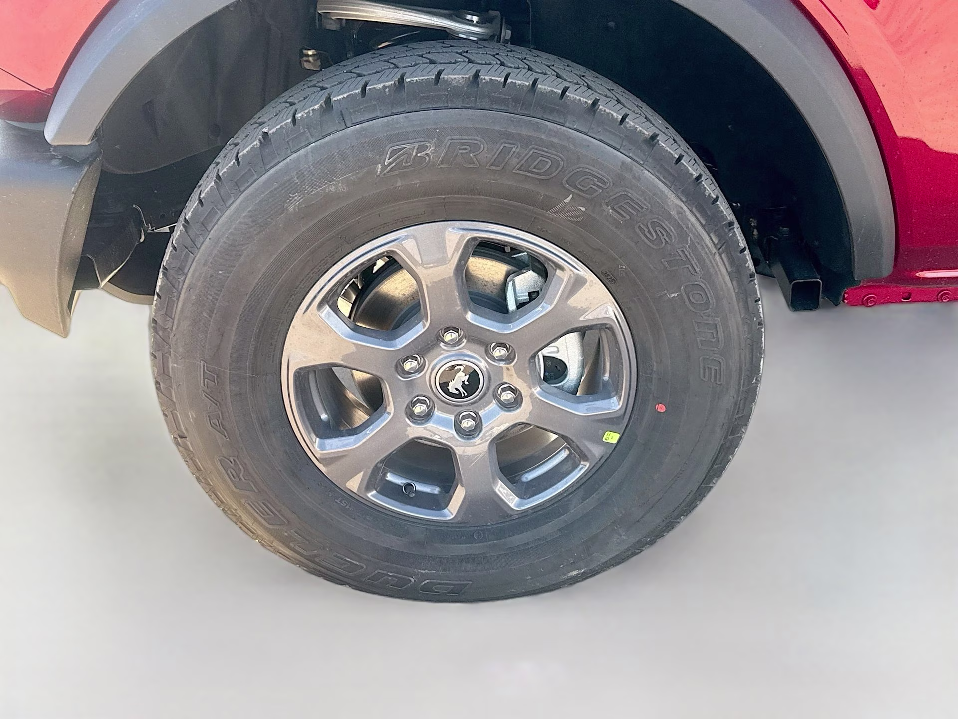 2025 Ruby Red Metallic Tinted Clearcoat Ford Bronco Big Bend 4X4 SUV