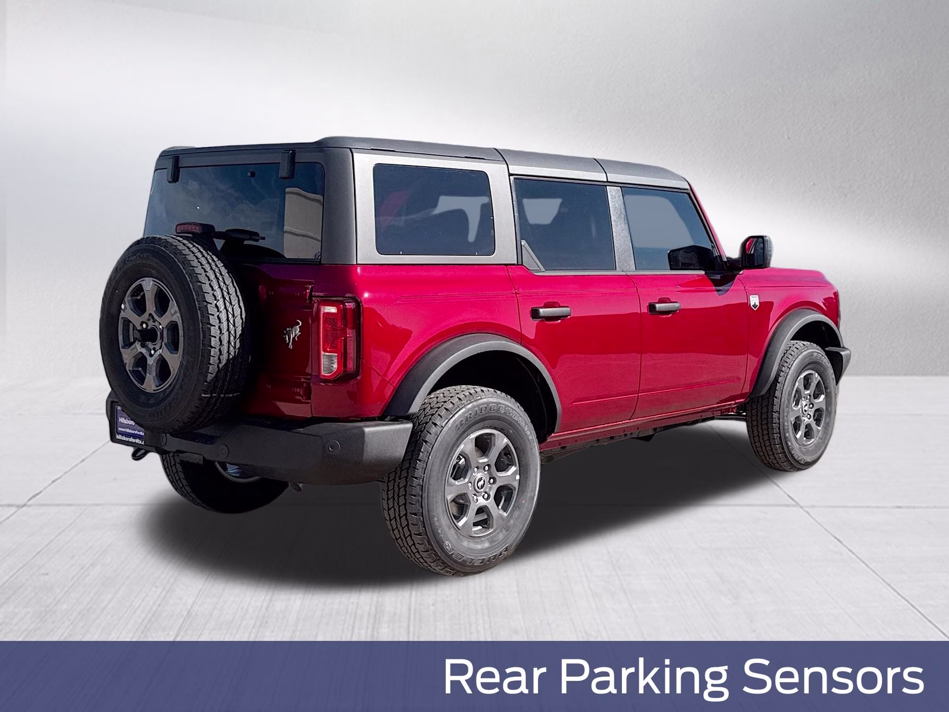 2025 Ruby Red Metallic Tinted Clearcoat Ford Bronco Big Bend 4X4 SUV