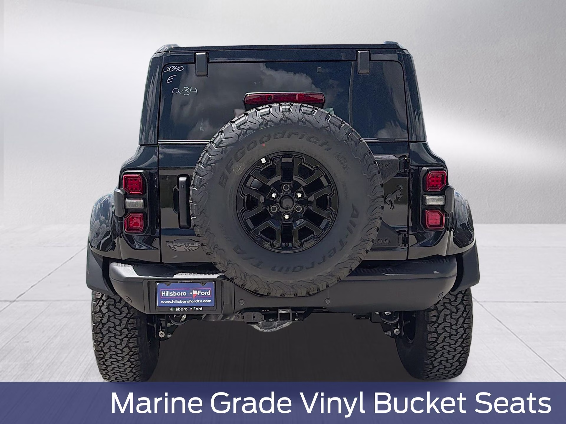 2026 Shadow Black Ford Bronco Raptor 4X4 SUV
