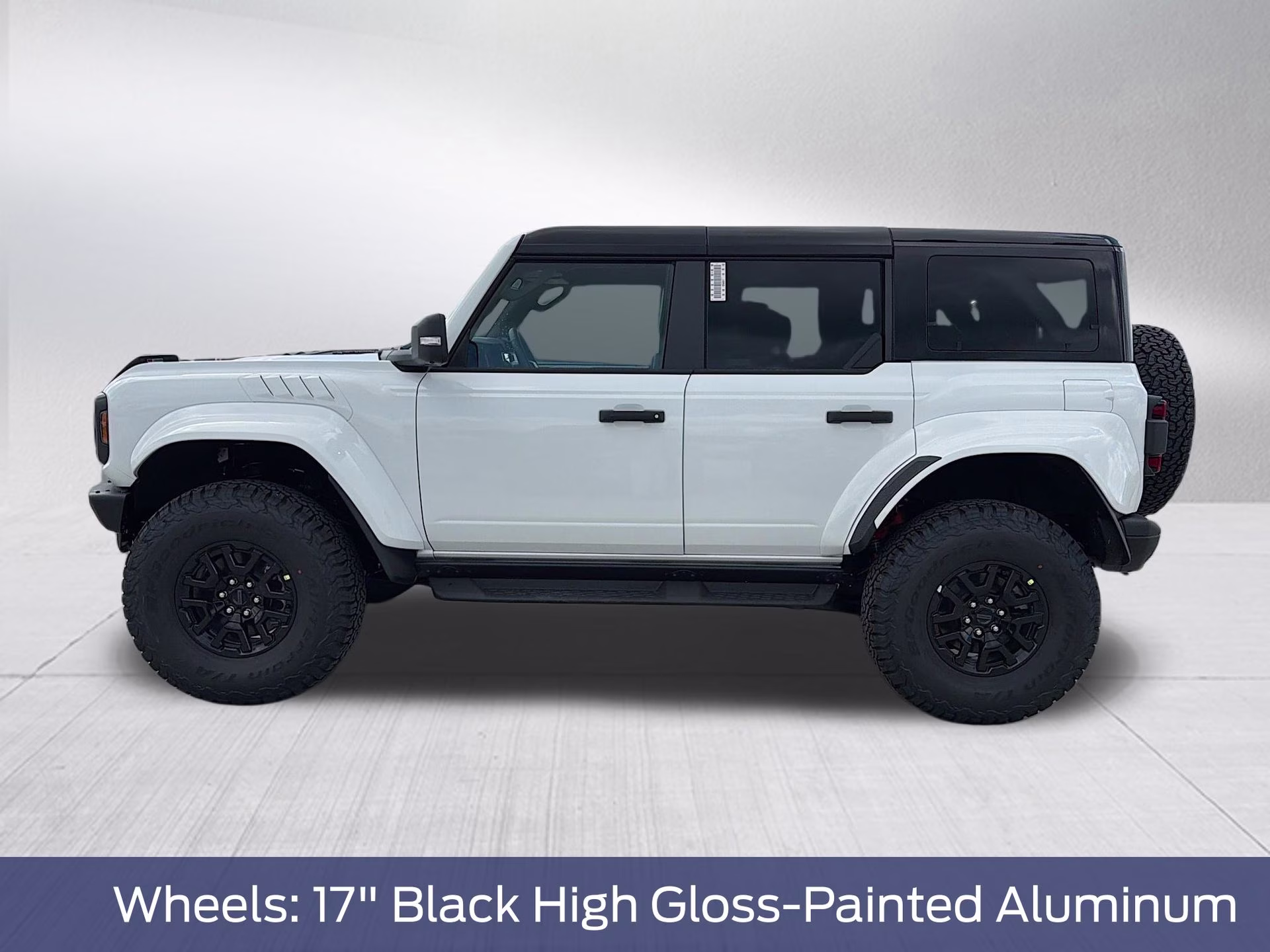 2026 Oxford White Ford Bronco Raptor 4X4 SUV