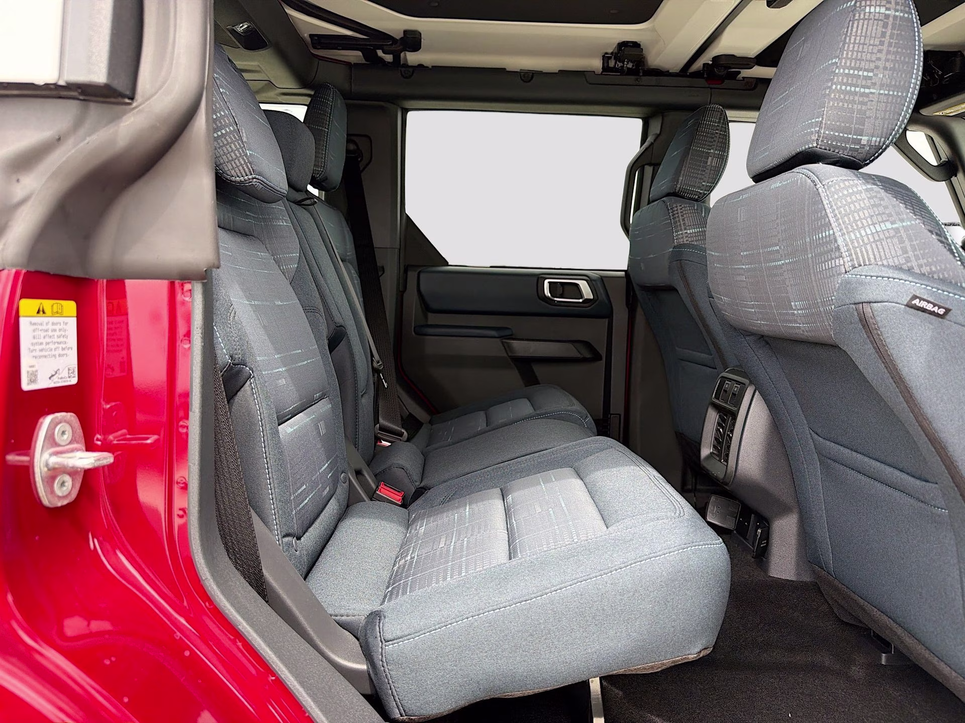 2026 Ruby Red Metallic Tinted Clearcoat Ford Bronco Heritage Edition 4X4 SUV