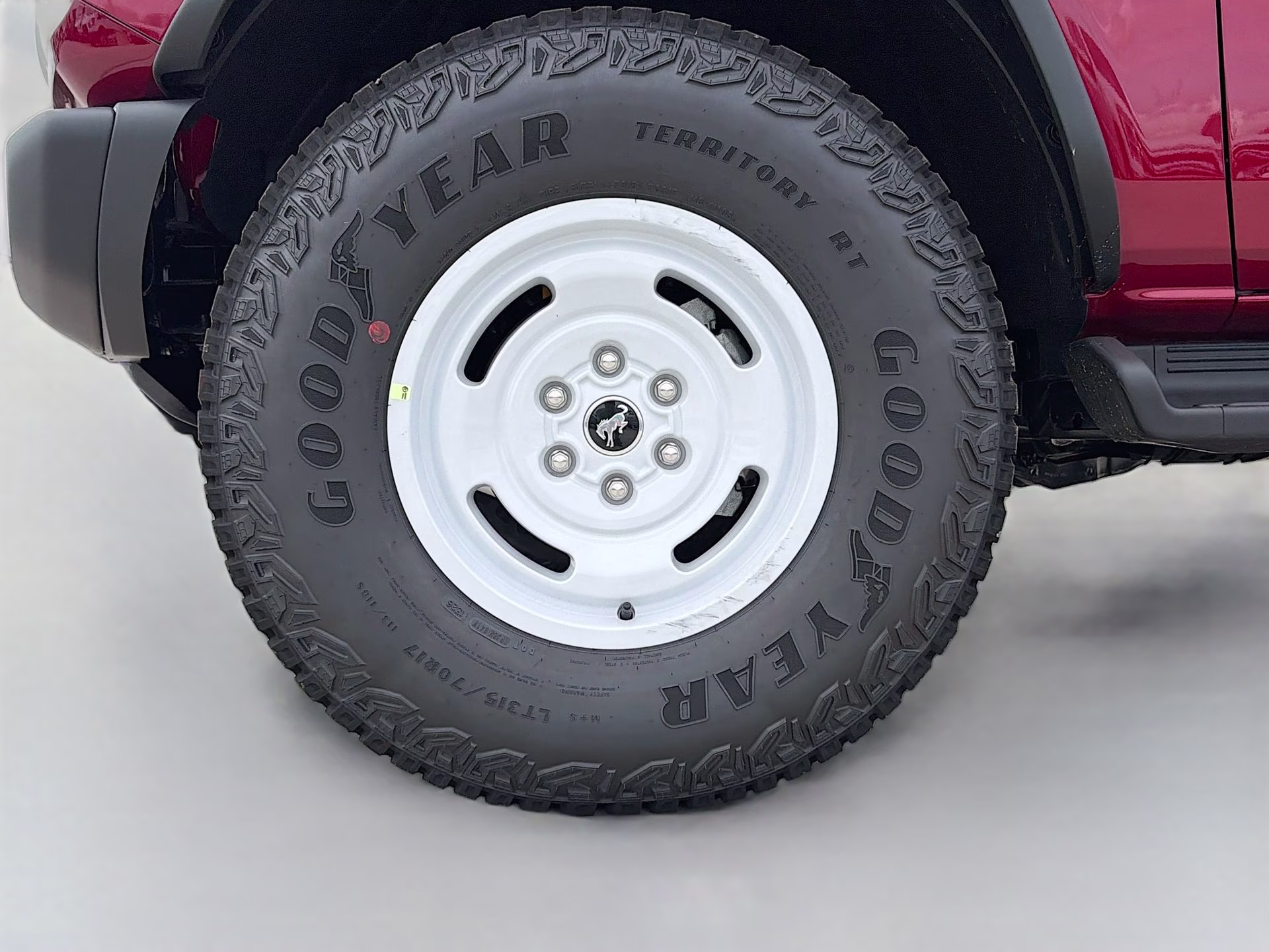 2026 Ruby Red Metallic Tinted Clearcoat Ford Bronco Heritage Edition 4X4 SUV
