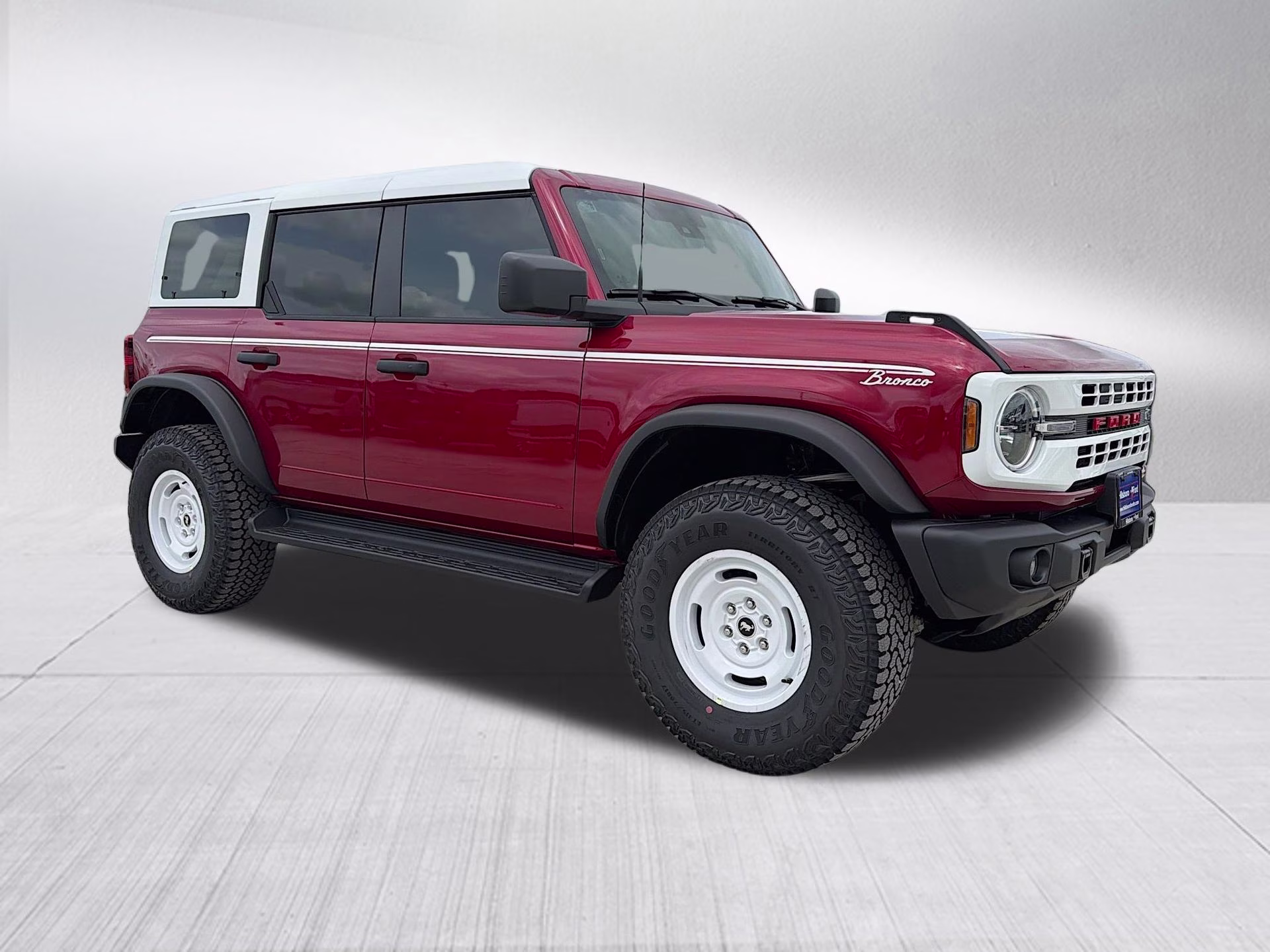 2026 Ruby Red Metallic Tinted Clearcoat Ford Bronco Heritage Edition 4X4 SUV