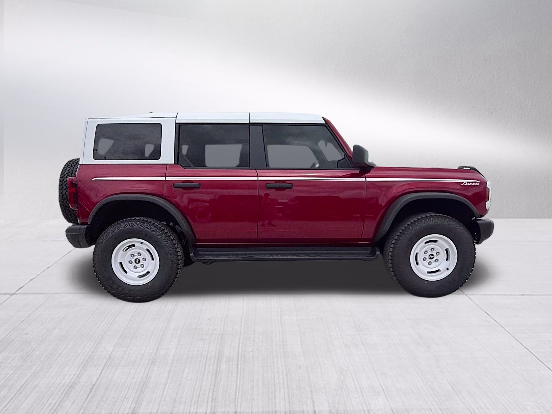 2026 Ruby Red Metallic Tinted Clearcoat Ford Bronco Heritage Edition 4X4 SUV