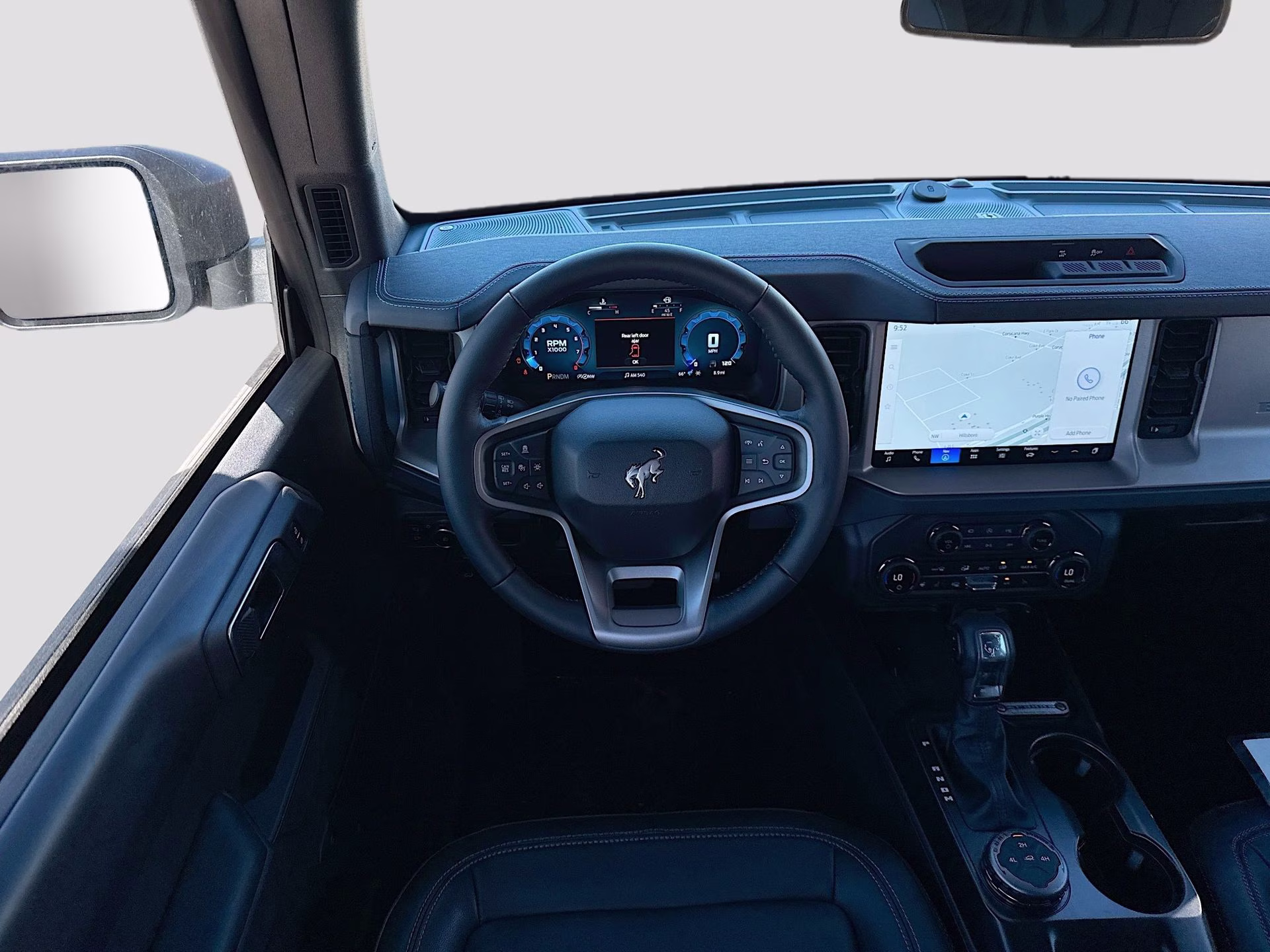 2025 Azure Gray Metallic Tri-Coat Ford Bronco Outer Banks 4X4 SUV