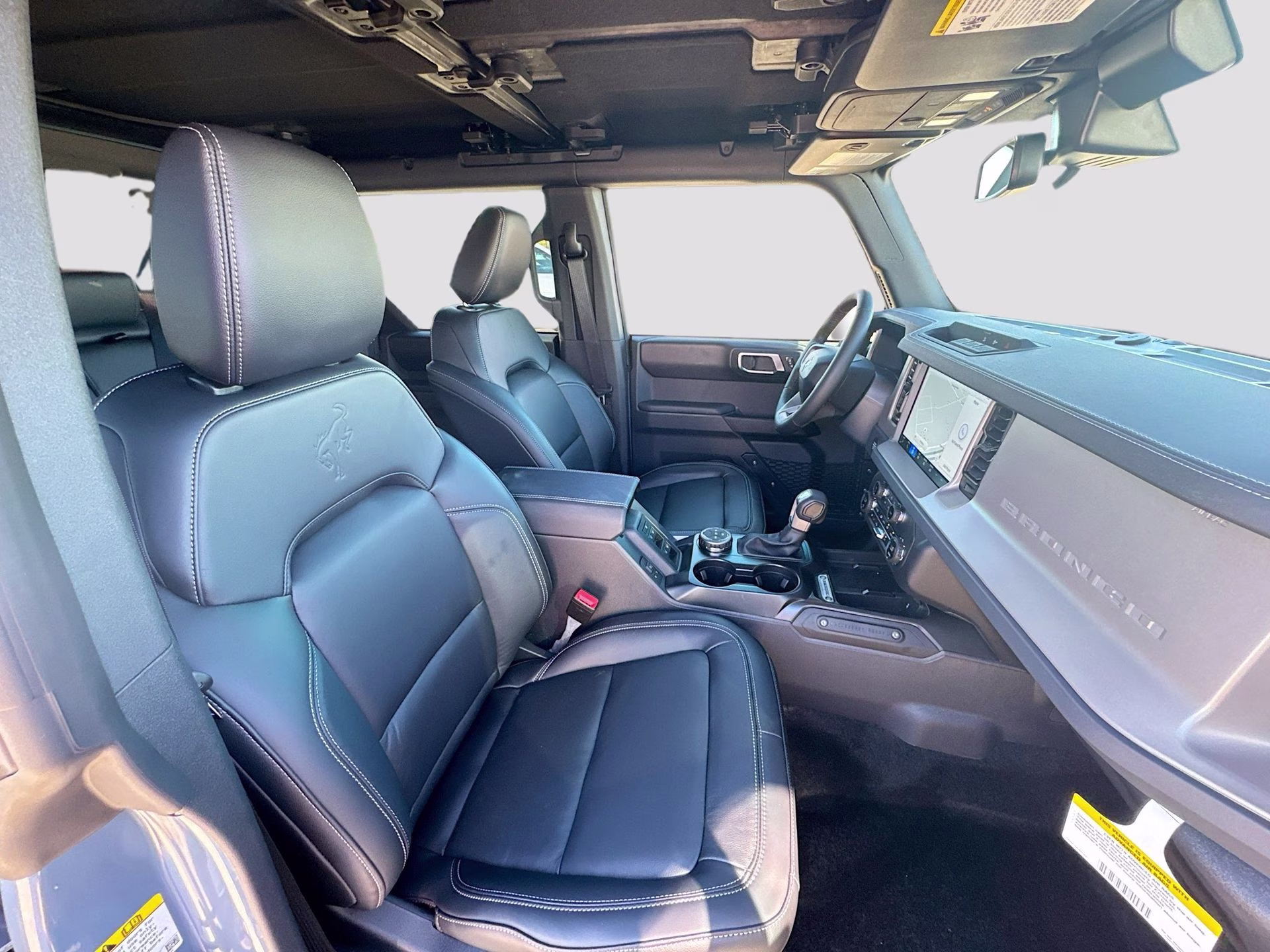 2025 Azure Gray Metallic Tri-Coat Ford Bronco Outer Banks 4X4 SUV