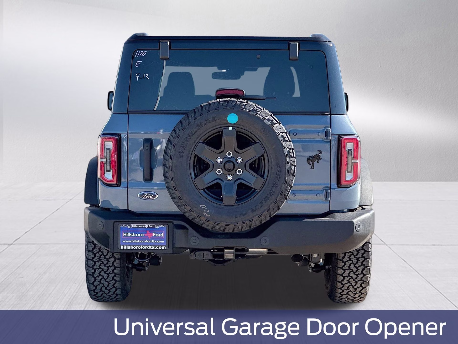 2025 Azure Gray Metallic Tri-Coat Ford Bronco Outer Banks 4X4 SUV