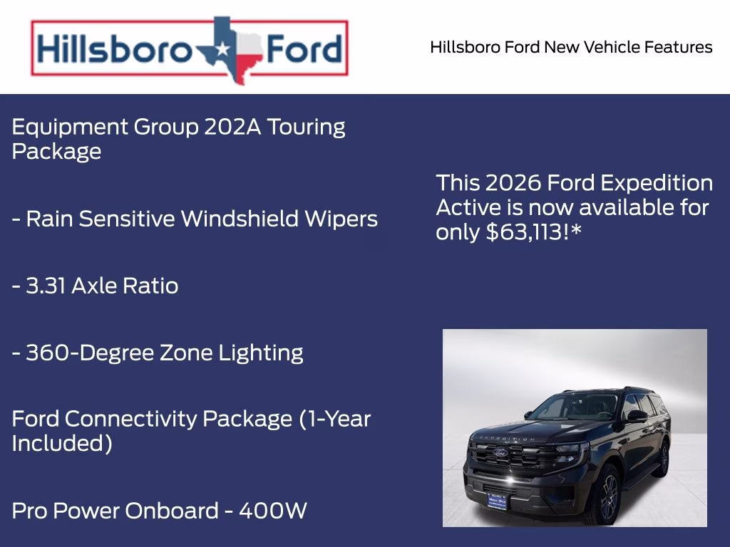 2026 Dark Matter Gray Metallic Ford Expedition Active RWD SUV