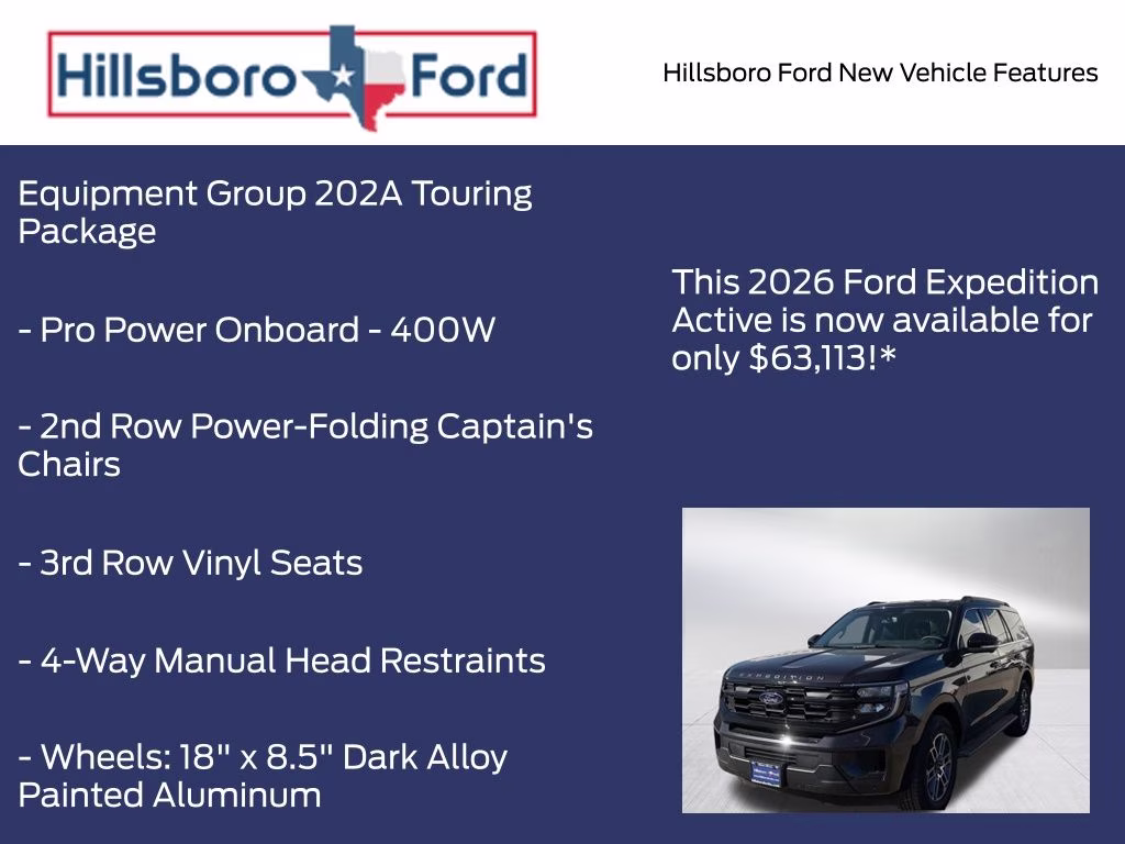 2026 Dark Matter Gray Metallic Ford Expedition Active RWD SUV