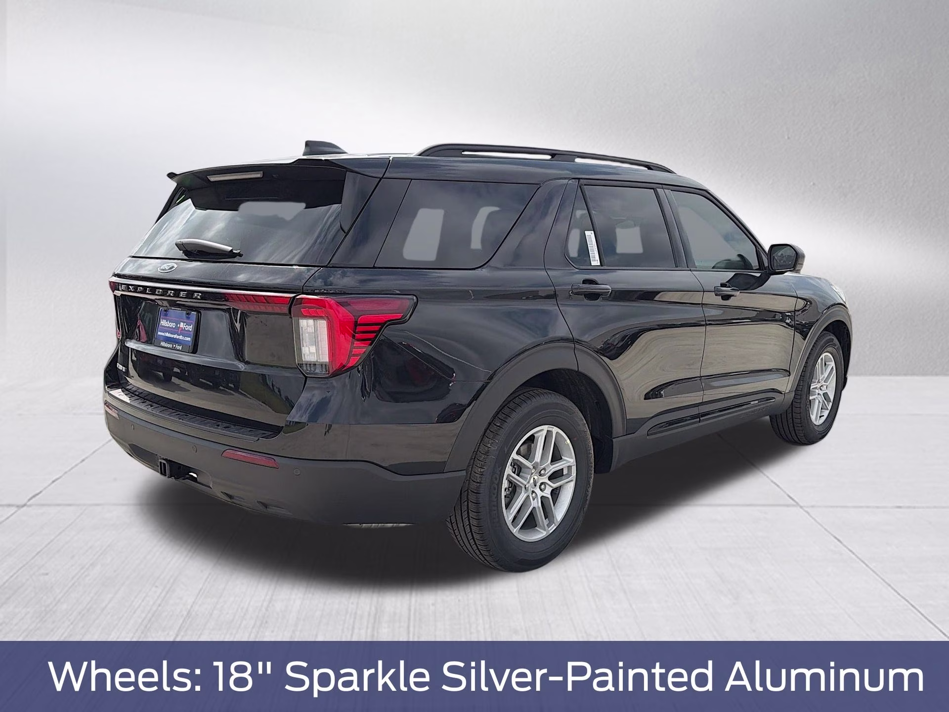 2026 Agate Black Metallic Ford Explorer Active RWD SUV