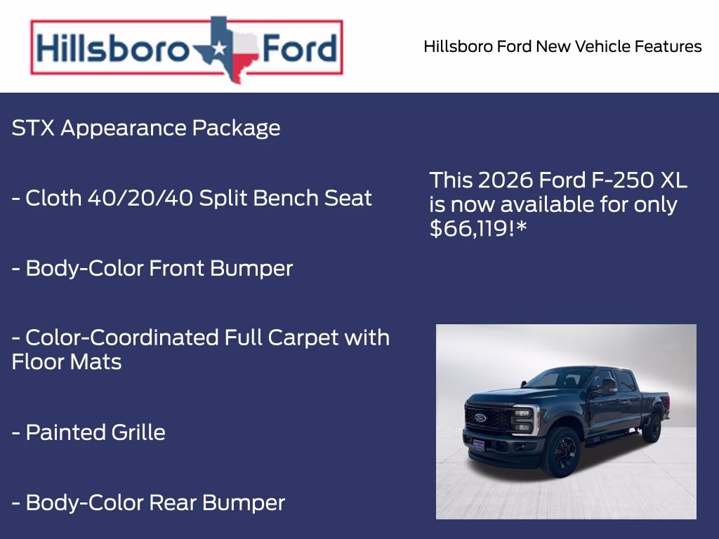 2026 Carbonized Gray Metallic Ford Super Duty F-250 SRW XL 4X4 Truck