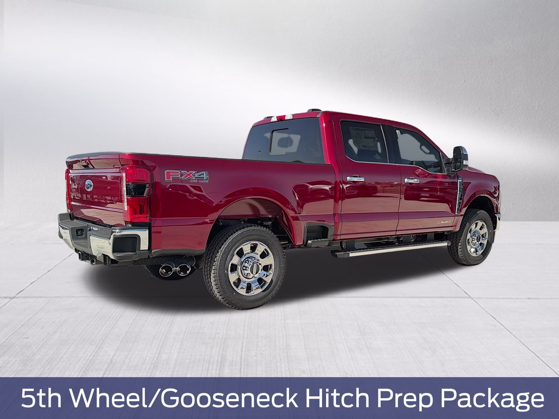 2026 Ruby Red Metallic Tinted Clearcoat Ford Super Duty F-250 SRW Lariat 4X4 Truck