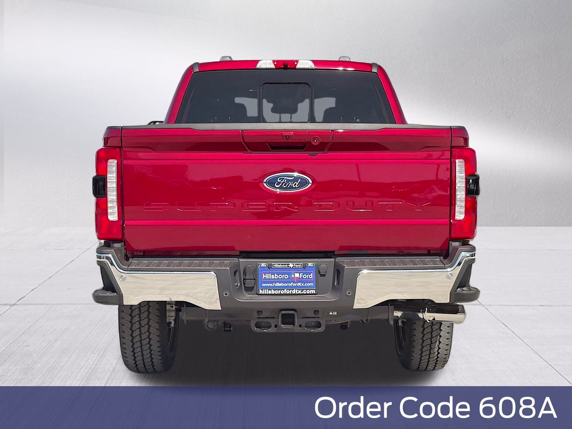 2026 Ruby Red Metallic Tinted Clearcoat Ford Super Duty F-250 SRW Lariat 4X4 Truck