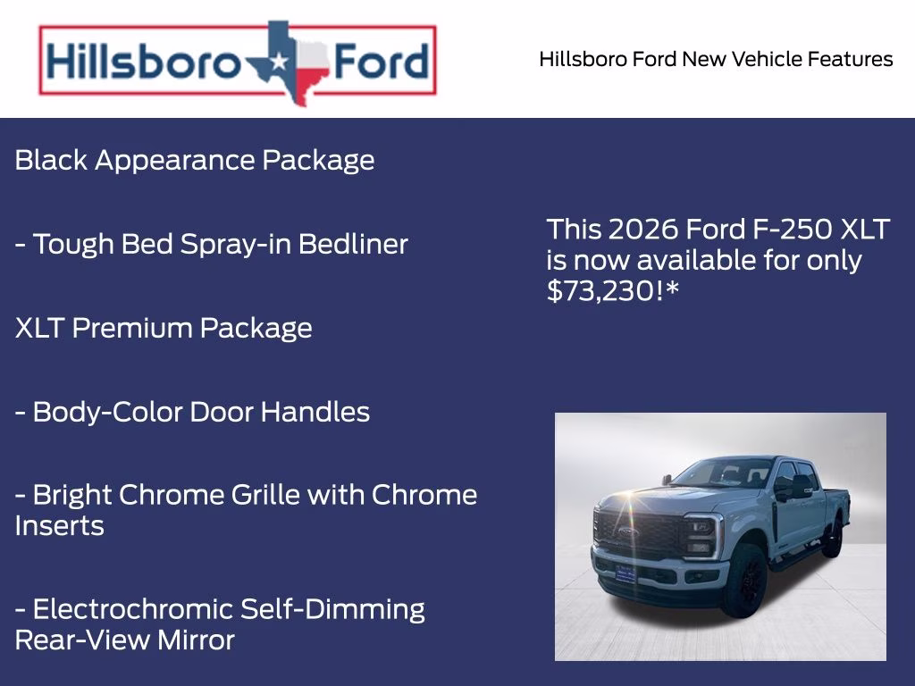 2026 Avalanche Ford Super Duty F-250 SRW XLT 4X4 Truck