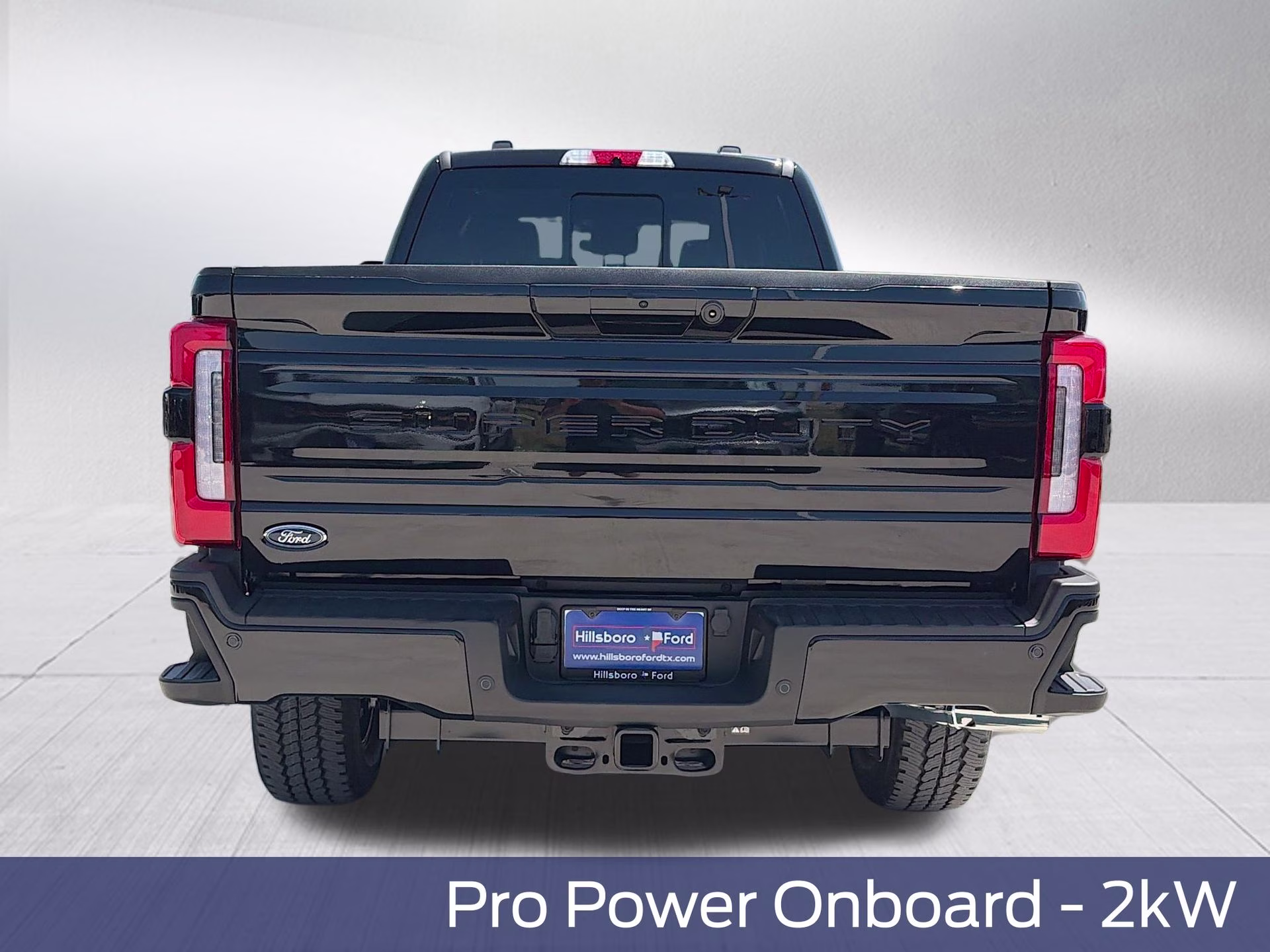 2026 Agate Black Metallic Ford Super Duty F-350 SRW Platinum 4X4 Truck