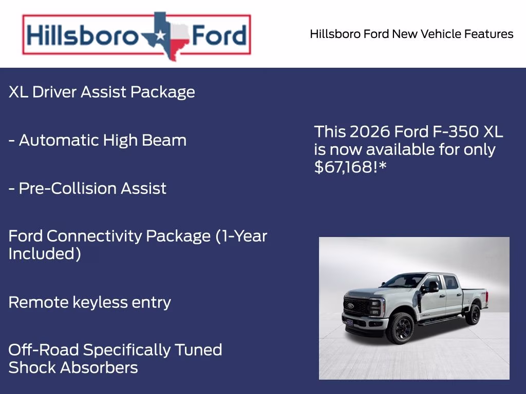 2026 Avalanche Ford Super Duty F-350 SRW XL 4X4 Truck
