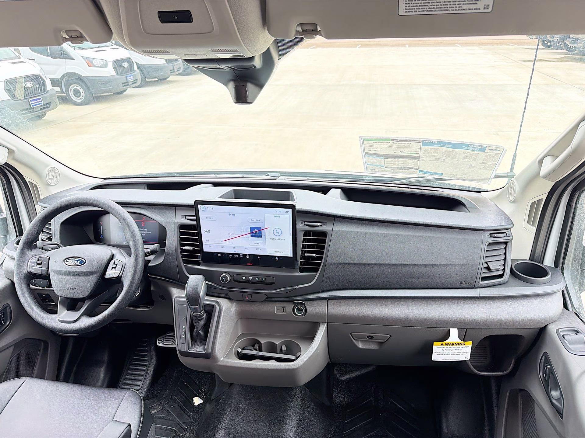 2026 Oxford White Ford Transit-350 Base RWD Van