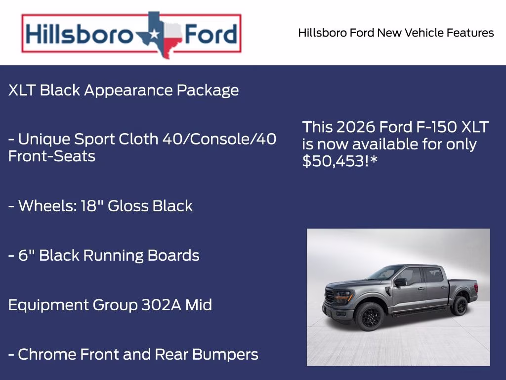2026 Carbonized Gray Metallic Ford F-150 XLT RWD Truck