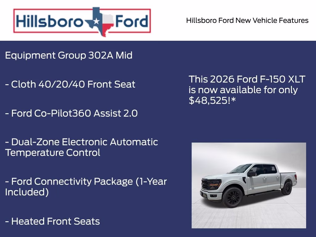 2026 Avalanche Ford F-150 XLT RWD Truck