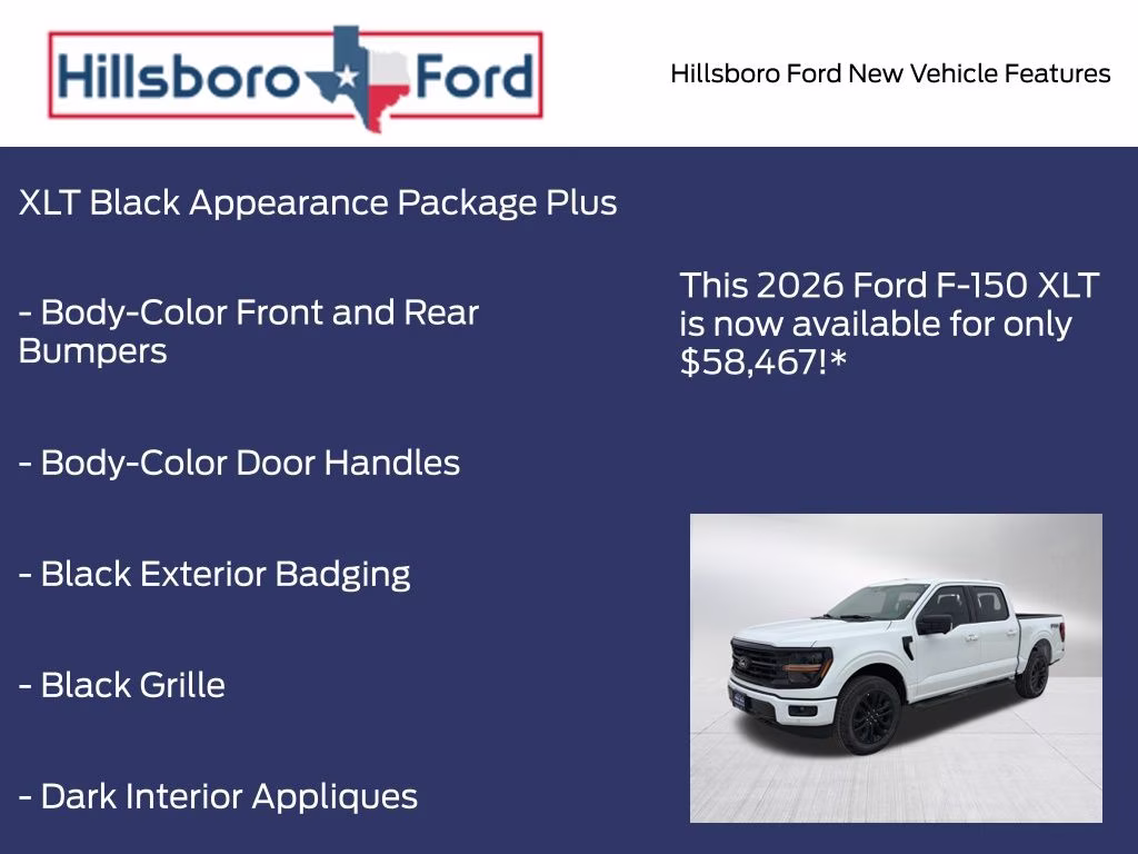 2026 Oxford White Ford F-150 XLT 4X4 Truck