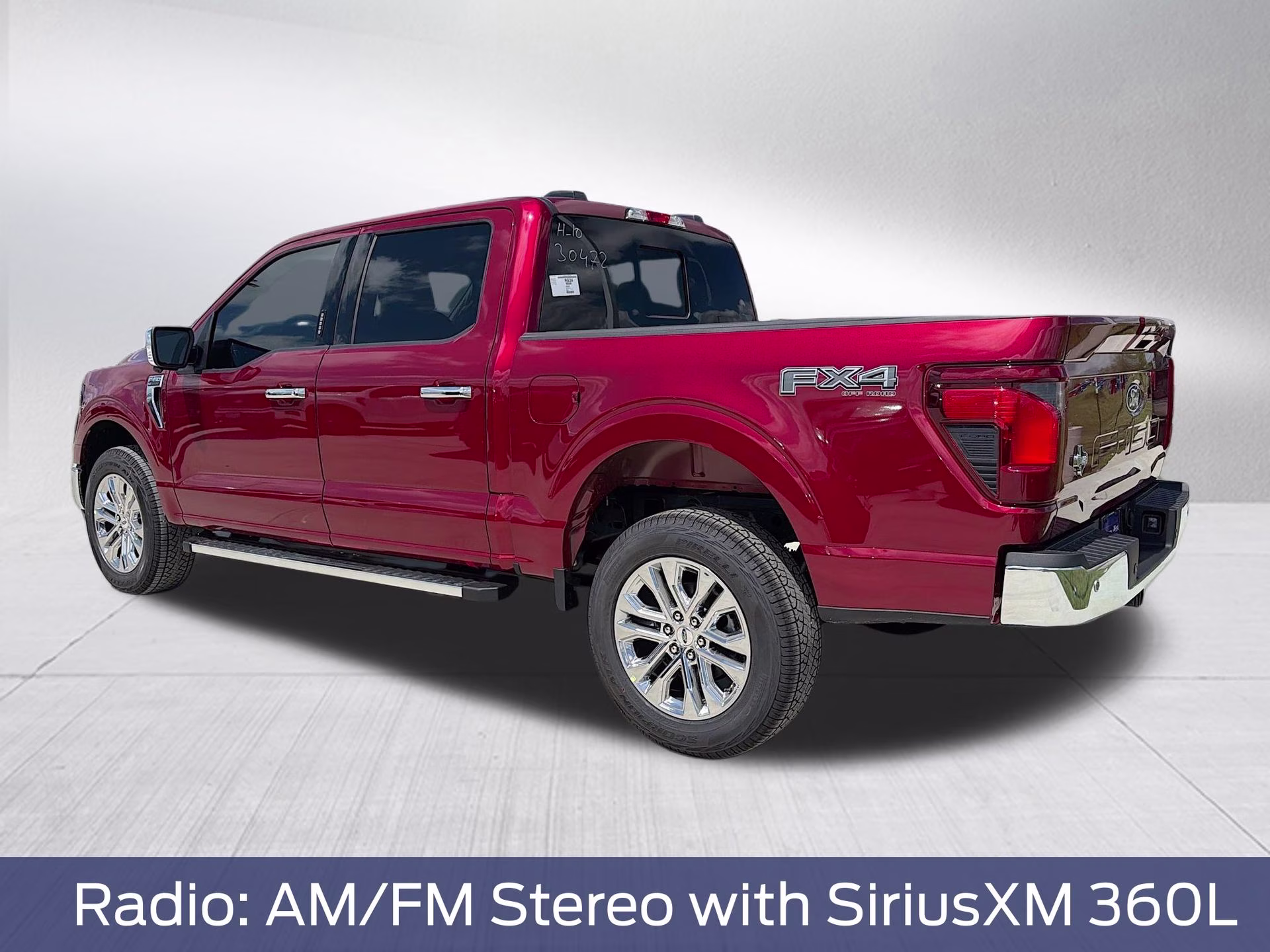 2026 Ruby Red Metallic Tinted Clearcoat Ford F-150 XLT 4X4 Truck