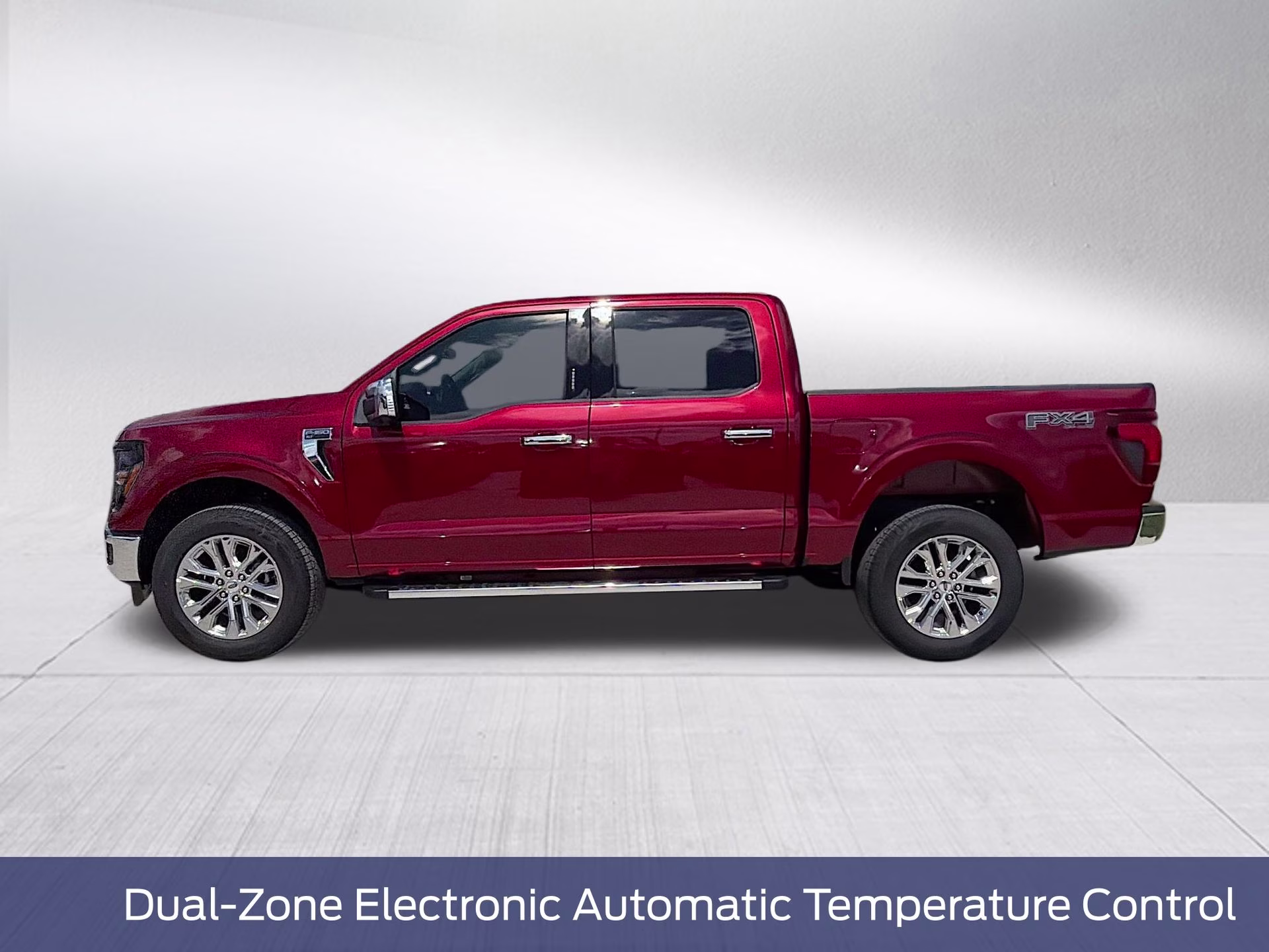 2026 Ruby Red Metallic Tinted Clearcoat Ford F-150 XLT 4X4 Truck