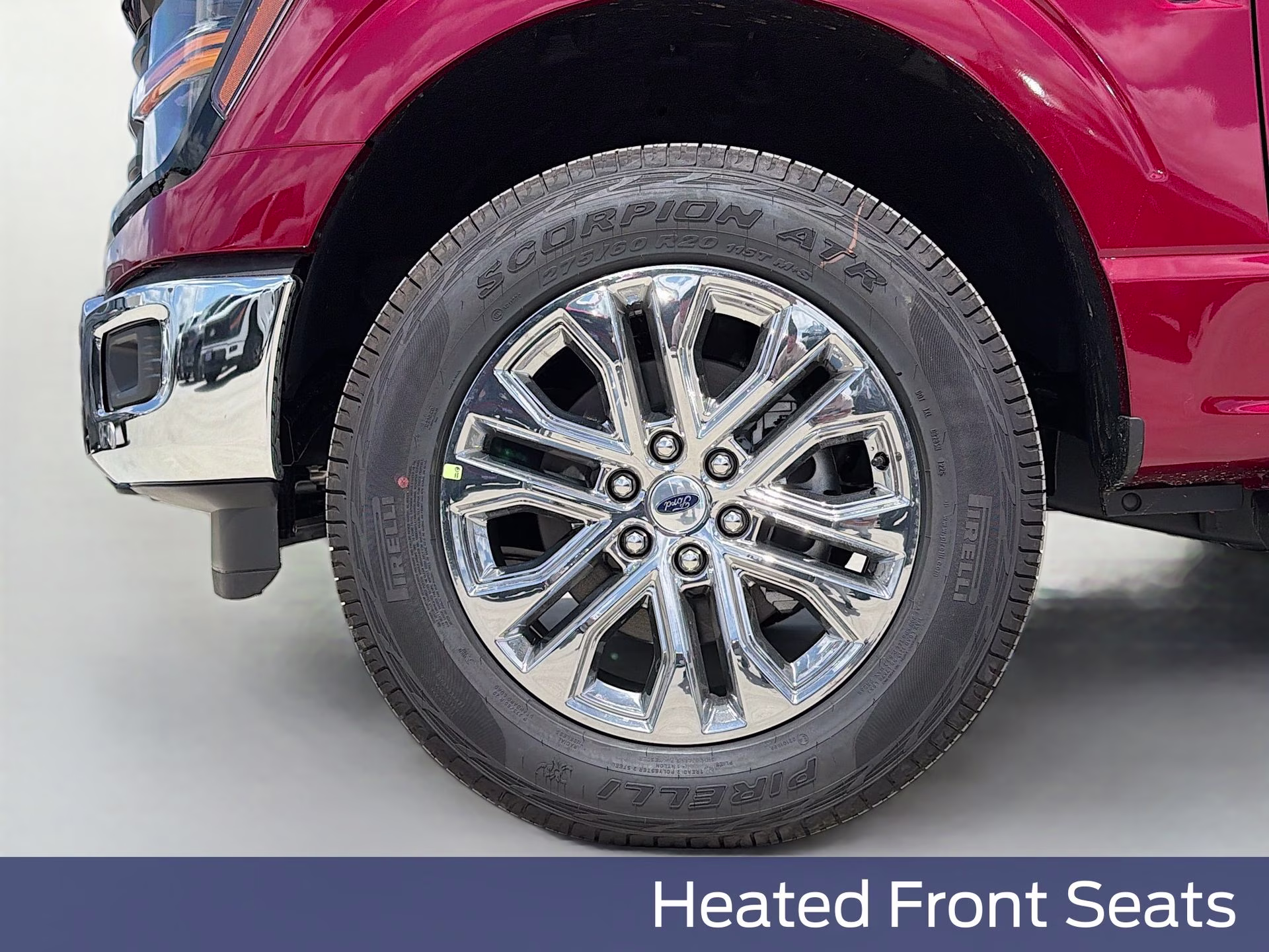 2026 Ruby Red Metallic Tinted Clearcoat Ford F-150 XLT 4X4 Truck