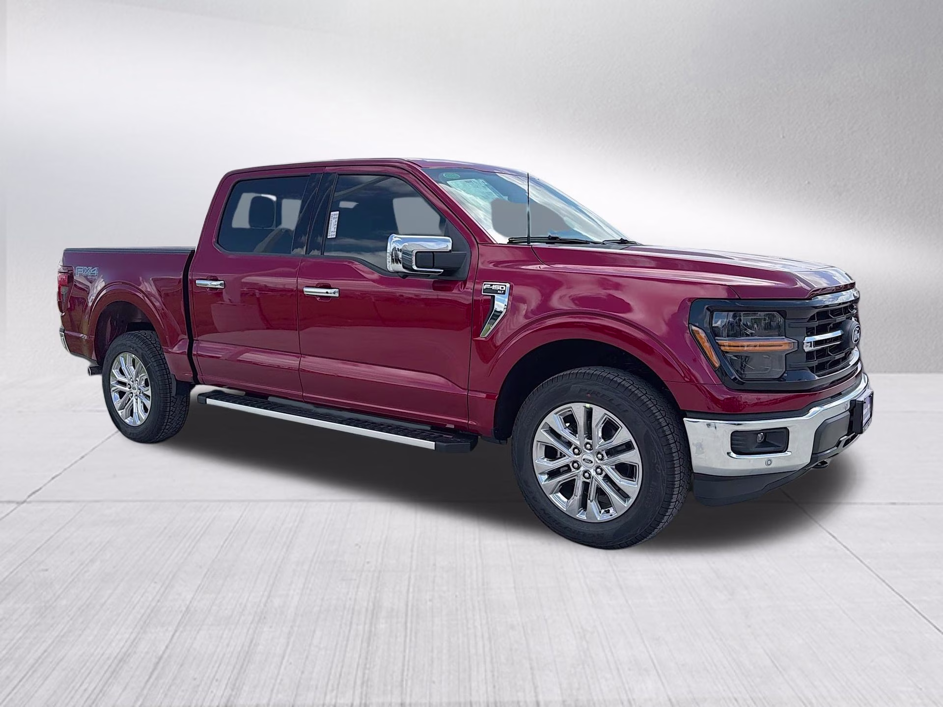 2026 Ruby Red Metallic Tinted Clearcoat Ford F-150 XLT 4X4 Truck