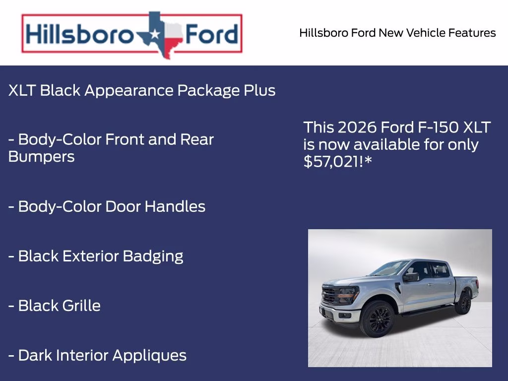 2026 Iconic Silver Metallic Ford F-150 XLT 4X4 Truck