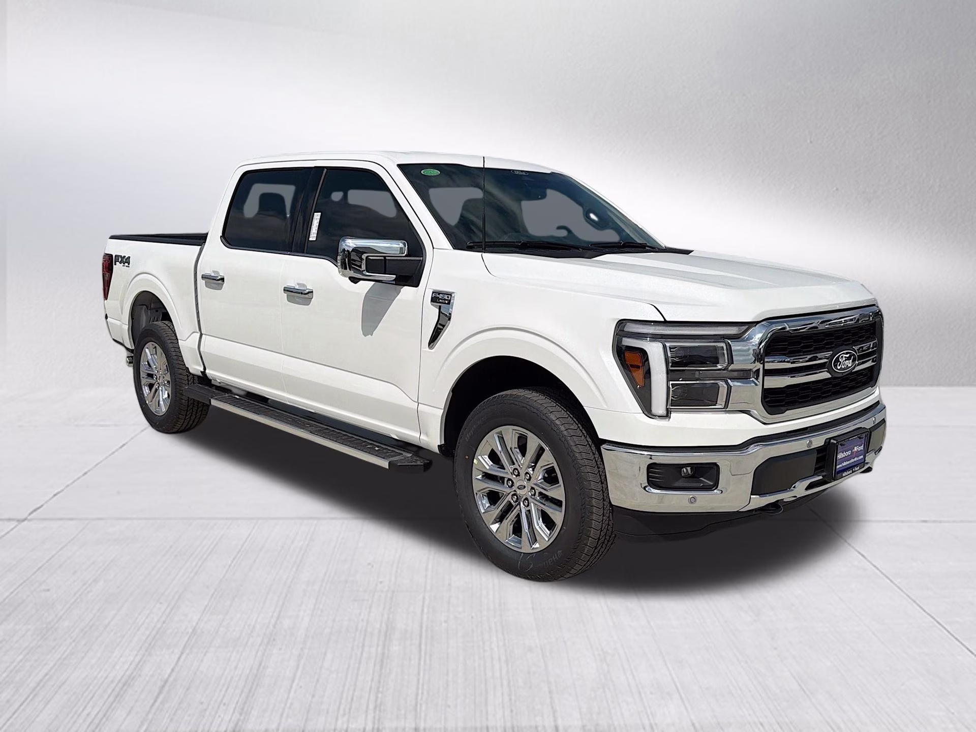 2026 Star White Metallic Tri-Coat Ford F-150 Lariat 4X4 Truck